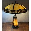 Image 1 : Arts & Crafts Slag Glass Table Lamp