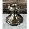 Image 2 : Weighted Sterling Silver Candlestick
