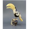 Image 1 : Carved Sodalite Semi Precious Stone Toucan