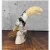 Image 2 : Carved Sodalite Semi Precious Stone Toucan
