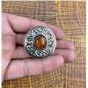 Image 2 : .900 Silver Carnelian Snuff Pill Box