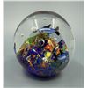 Image 3 : Art Glass Undersea Scene Paperweight