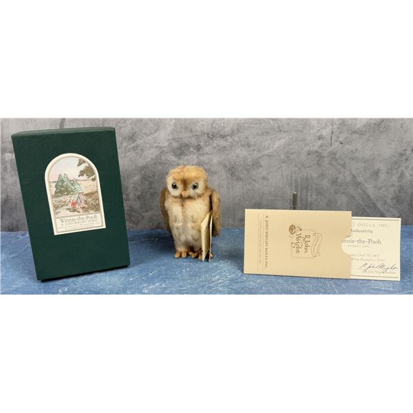 R John Wright Dolls Winnie The Pooh Pocket Owl