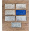 Image 2 : Collection of Vintage License Plates