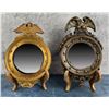 Image 1 : Vintage Federal Style Bullseye Portal Mirrors