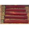 Image 1 : Set of 5 Red Swirl Bakelite Mahjong Tile Racks