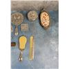 Image 5 : Collection of Sterling & Silver Plate Vanity Items