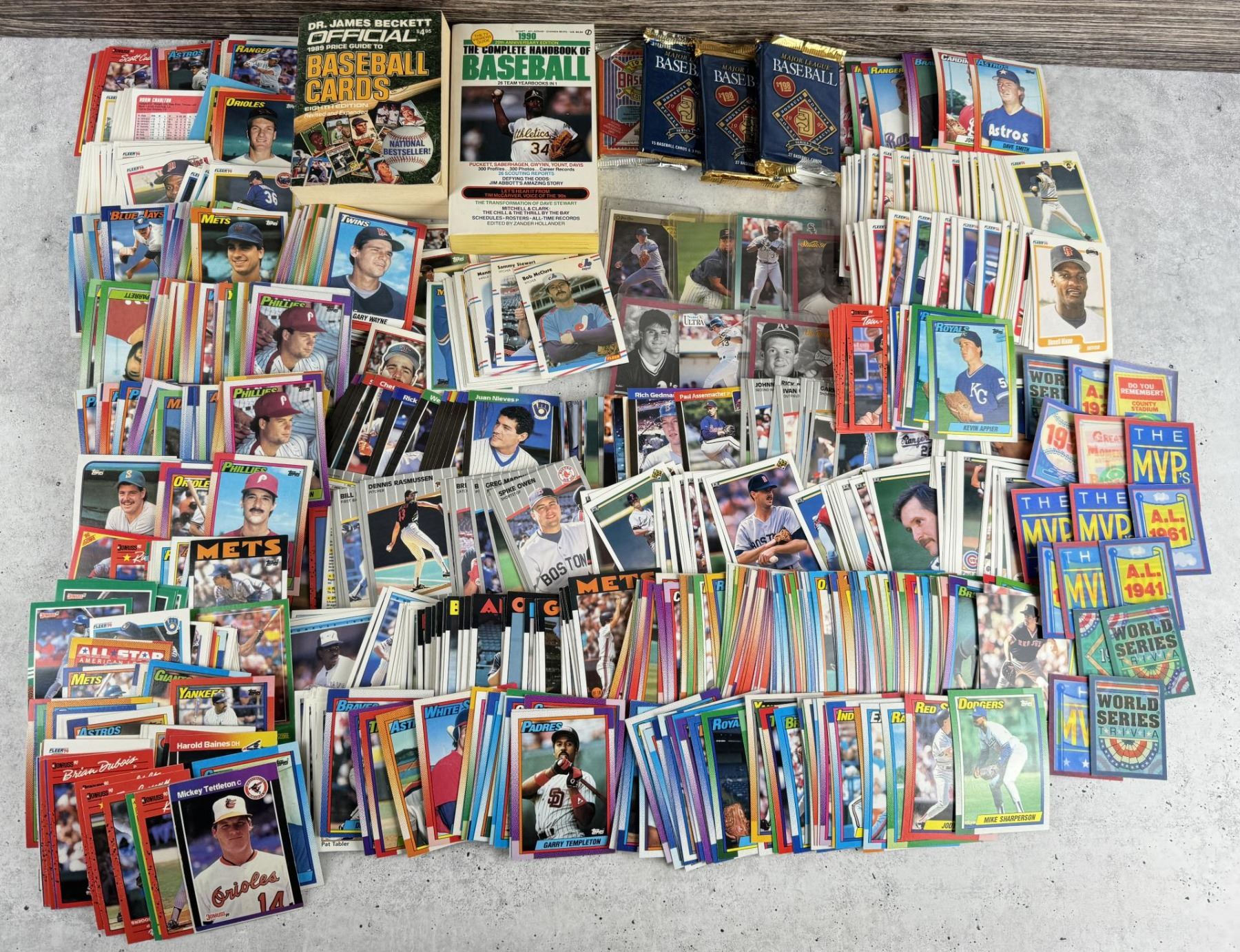 Large Baseball Collection Large Collection of Baseball Cards