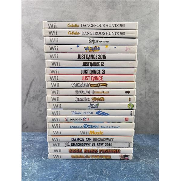 Nintendo Wii Video Game Bundle