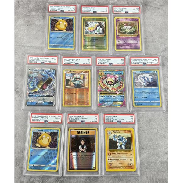 Collection of Pokemon PSA Graded Cards