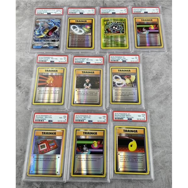 Collection of Pokemon PSA Graded Cards