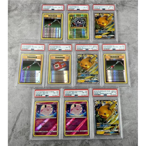 Collection of Pokemon PSA Graded Cards