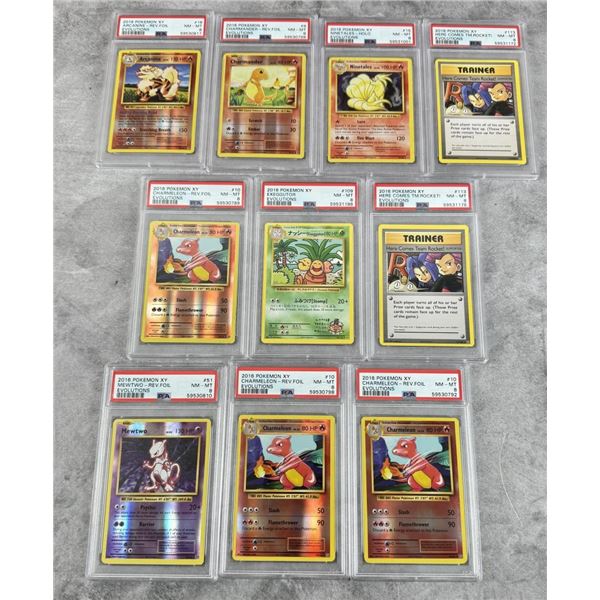Collection of Pokemon PSA Graded Cards
