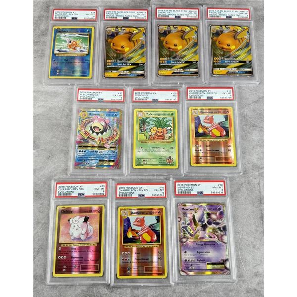 Collection of Pokemon PSA Graded Cards