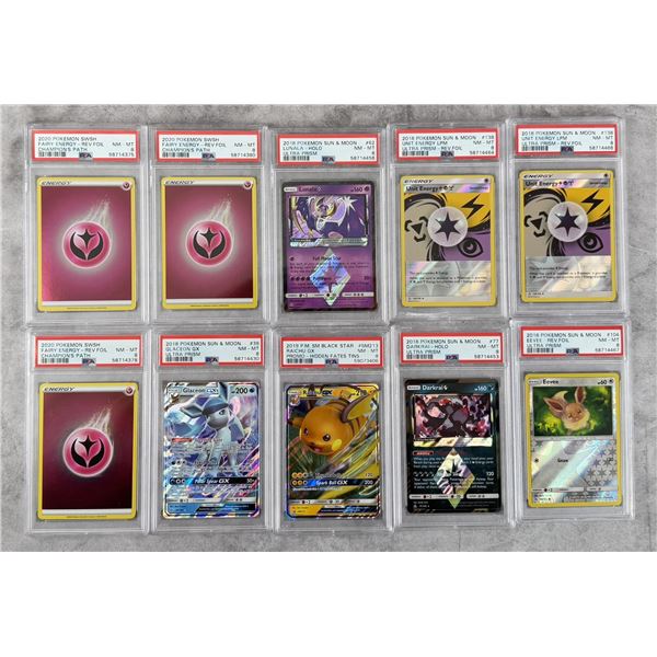 Collection of Pokemon PSA Graded Cards