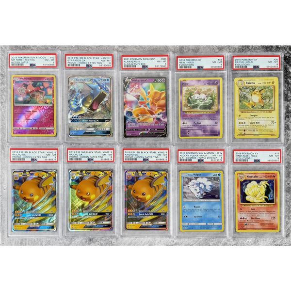 Collection of Pokemon PSA Graded Cards