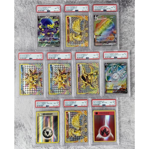 Collection of Pokemon PSA Graded Cards