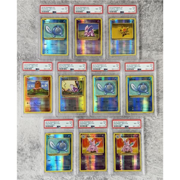 Collection of Pokemon PSA Graded Cards