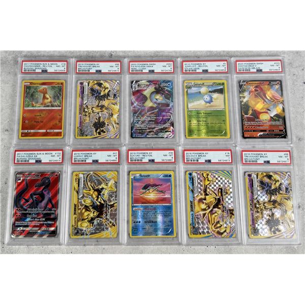 Collection of Pokemon PSA Graded Cards