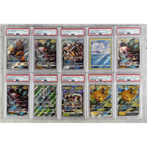 Collection of Pokemon PSA Graded Cards