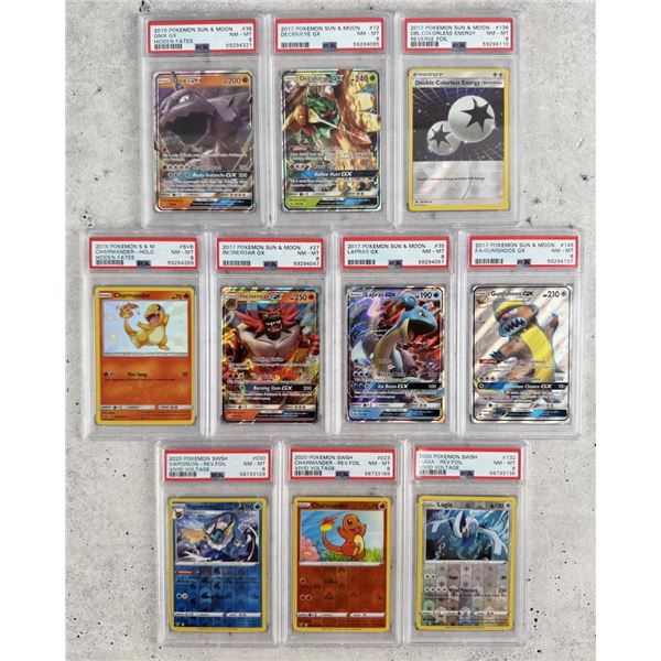 Collection of Pokemon PSA Graded Cards