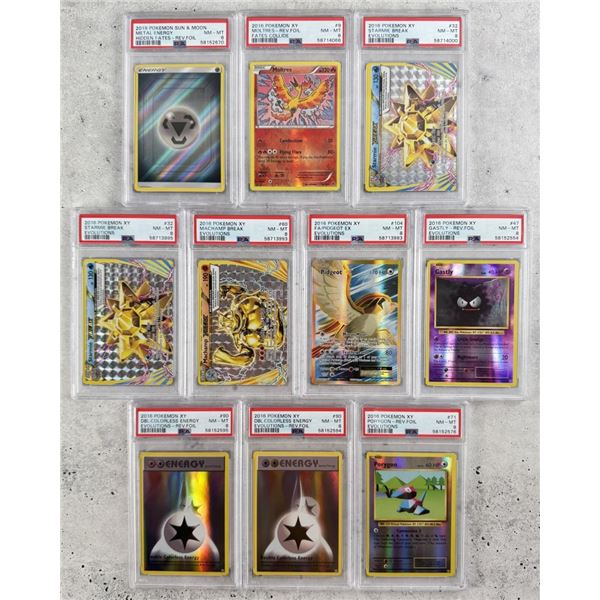 Collection of Pokemon PSA Graded Cards