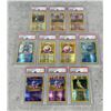 Image 1 : Collection of Pokemon PSA Graded Cards