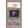 Image 3 : 1999 Pokemon Fossil 1st Edition Haunter 6 PSA 8