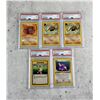 Image 1 : 1999 Pokemon Fossil 1st Edition PSA 9 Cards
