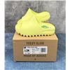 Image 1 : Yeezy Slide Glow Green GX6139 Size 12k New in Box