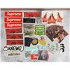 Image 1 : Collection of Assorted Supreme Stickers