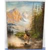 Image 3 : Yosemite Valley National Park Pastel Elk Drawing