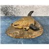 Image 2 : Chalkware Buffalo Skull Pen Holder