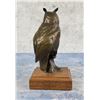Image 4 : Chester Comstock Great Horned Owl Bronze