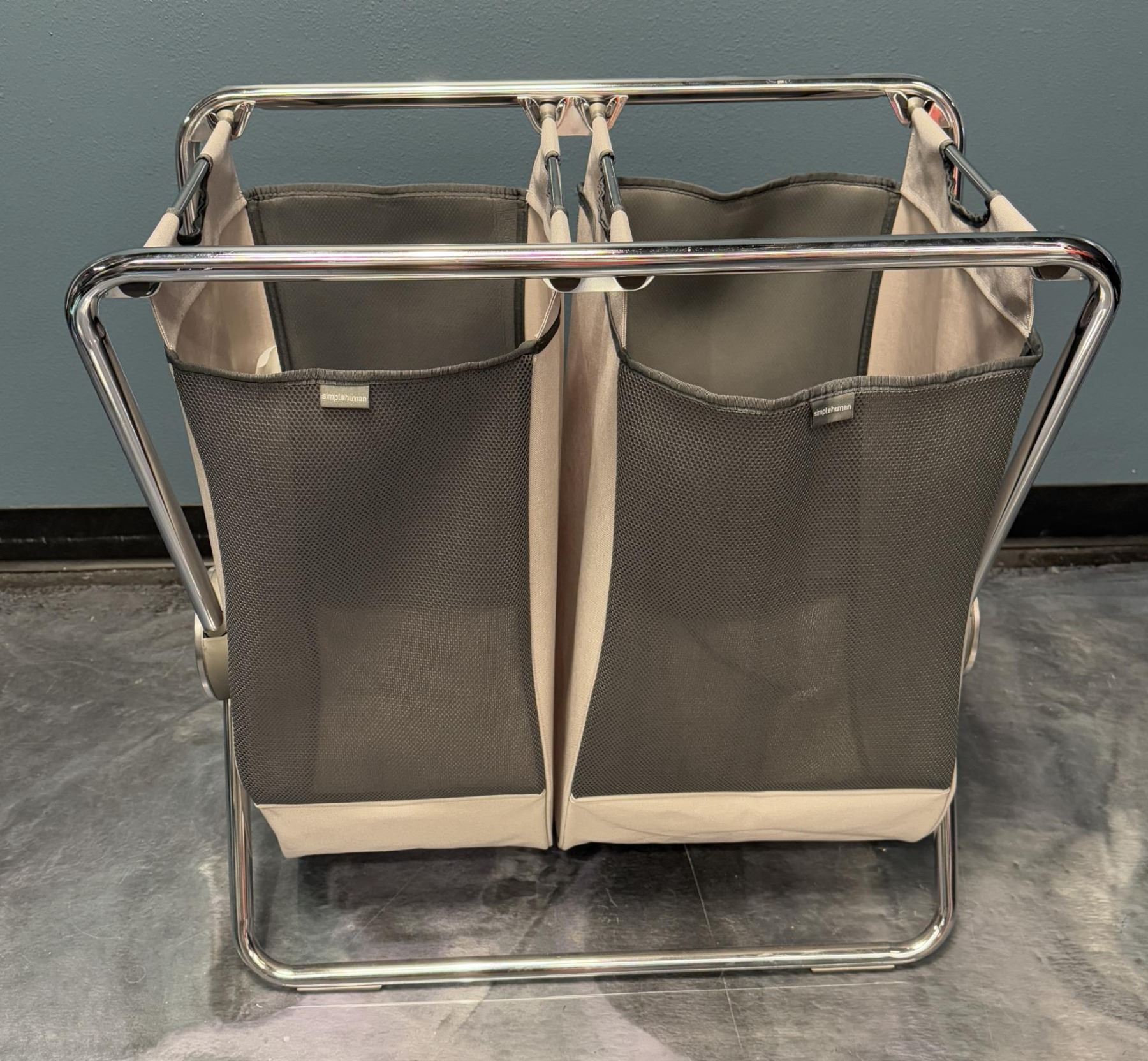 Simplehuman Double X-Frame Laundry Hamper