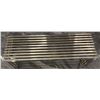 Image 2 : Chrome Steel Gridiron Slat Bench