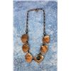 Image 2 : Mid Century Copper Leaf Necklace