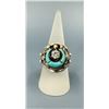 Image 1 : Zuni Sterling Silver Turquoise Ring