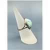 Image 2 : Sterling Silver Larimar Ring