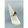 Image 2 : Zuni Sterling Silver Inlaid Ring