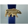 Image 2 : Navajo Sterling Turquoise Bear Brooch