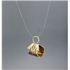 Image 1 : Navajo Sterling Silver Scarf Slide Pendant