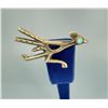 Image 1 : Tufa Navajo Sterling Silver Roadrunner Brooch