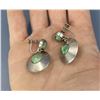 Image 2 : Sterling Silver Turquoise Earrings