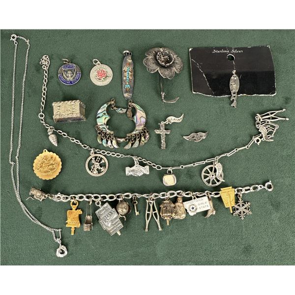 Collection of Sterling Silver Jewelry