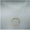 Image 1 : 10k Gold and Diamond Pendant
