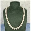 Image 2 : 14k Gold Cultured Pearl Necklace