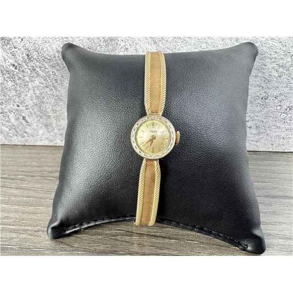 Art Deco 14k Gold Ladies Rolex Watch