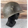 Image 1 : WW2 M1 Fixed Bail Front Seam Army Helmet