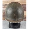 Image 2 : WW2 M1 Fixed Bail Front Seam Army Helmet